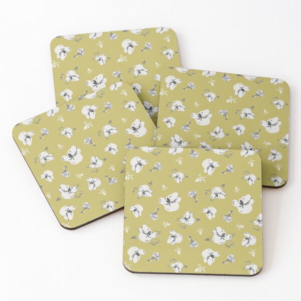 Item preview, Magnolia and Carnation floral - Limone  designed and sold by ncxadair.