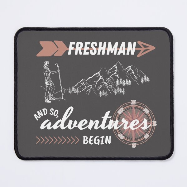 Item preview, Vintage Freshman Year - And So, Adventures Begin; (Brown) White Text designed and sold by dbyjane.