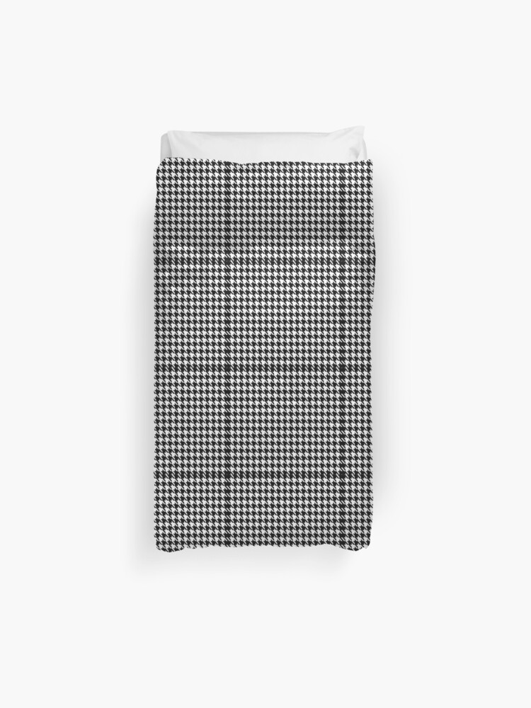 Houndstooth Duvet Cover By Geareduppup Redbubble