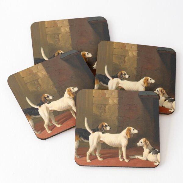 Item preview, Fox Hounds by William Barraud designed and sold by academic-art.