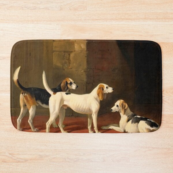 Item preview, Fox Hounds by William Barraud designed and sold by academic-art.