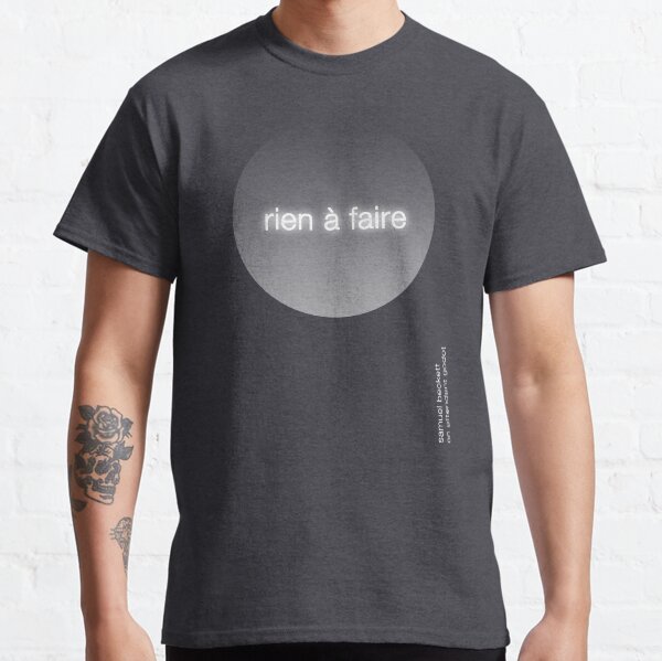 Item preview, Nothing To Be Done - Samuel Beckett - En Attendant Godot - Waiting for Godot  designed and sold by NeatStudios2.