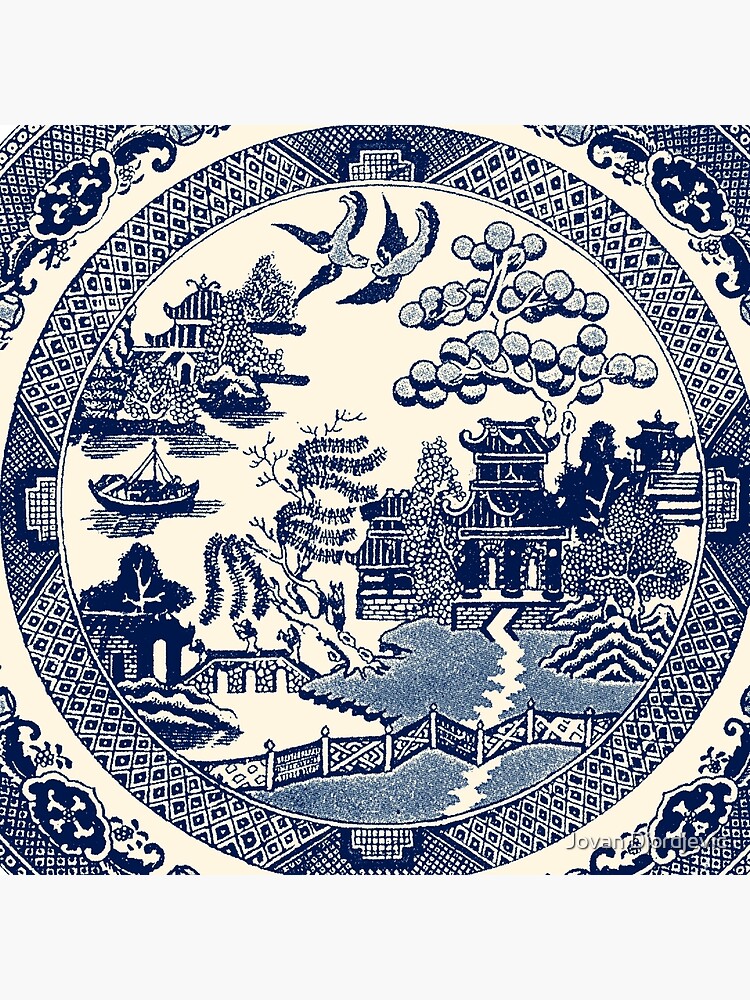 China Blue Willow by jovandjordjevic