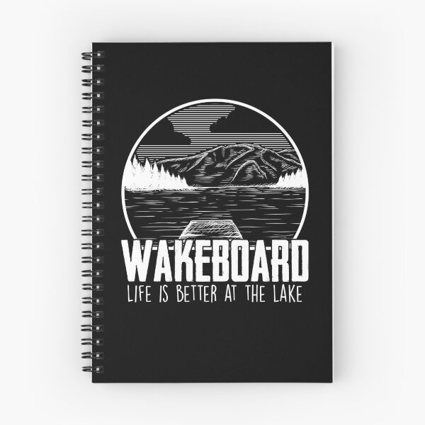 Item preview, Wakeboard Life Is Better At The Lake Wakeboard Surfing designed and sold by Nessshirts.