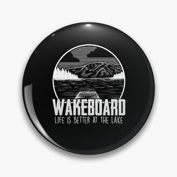 Item preview, Wakeboard Life Is Better At The Lake Wakeboard Surfing designed and sold by Nessshirts.