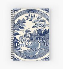 Cuaderno de espiral China Blue Willow