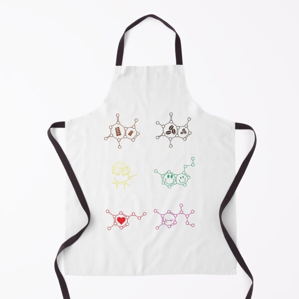 Item preview, Colorful Chocolate Chemistry is Awesome Science Geeky Design is Awesome Caffeine Alcohal Happiness Love Adrenaline Chemistry  designed and sold by DesignByHeartUK.