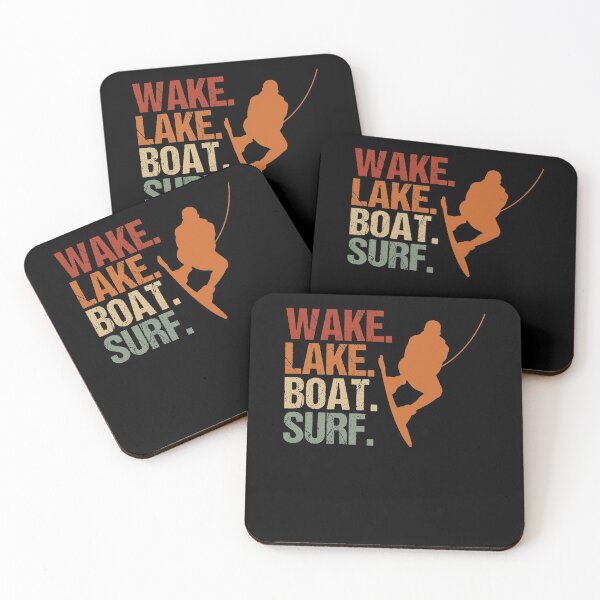 Item preview, Wake Lake Boat Surf Wakesurfer Wakeboard Wakesurfer Surfing designed and sold by Nessshirts.