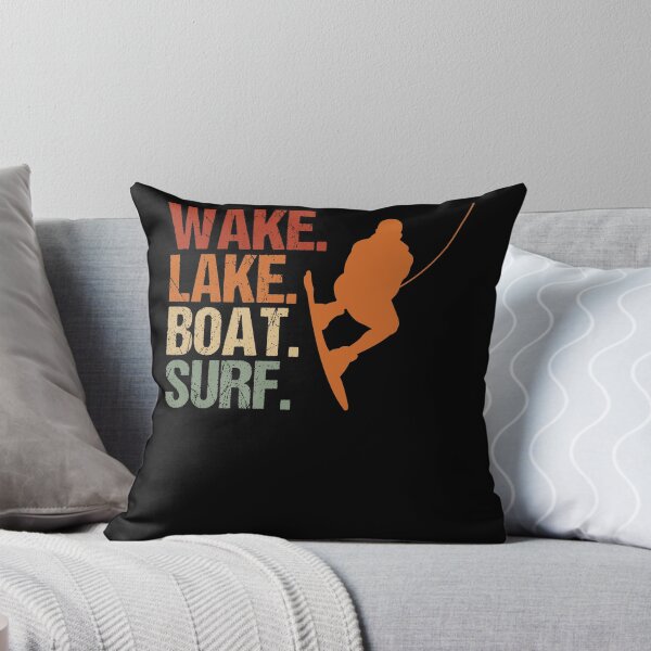 Item preview, Wake Lake Boat Surf Wakesurfer Wakeboard Wakesurfer Surfing designed and sold by Nessshirts.