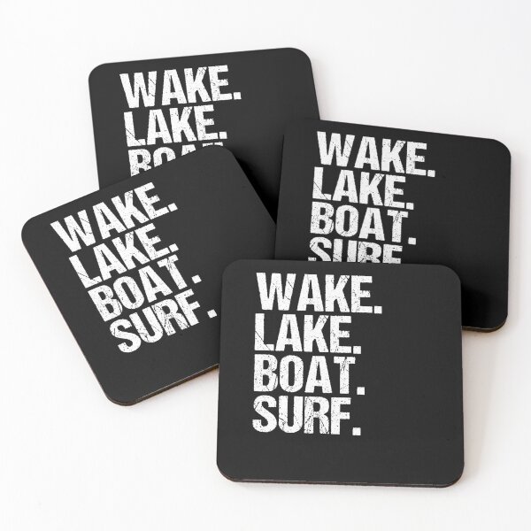 Item preview, Wake Lake Boat Surf Wakesurfer Wakeboard Wakeboarding Rope designed and sold by Nessshirts.