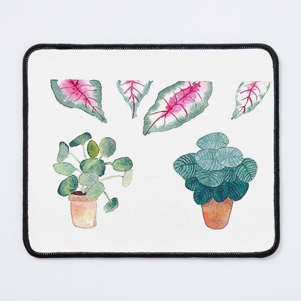 Item preview, Potted plants watercolor on paper designed and sold by Pitcholine16.
