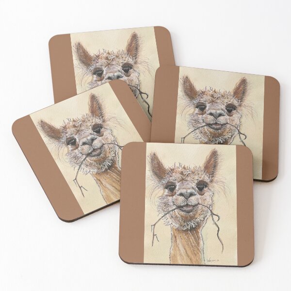 Item preview, Ali alpaca chews her cud designed and sold by Wendi Seymour.