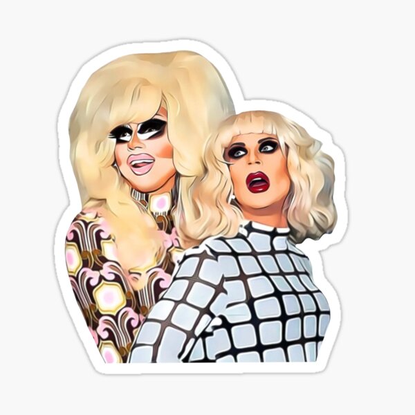 Artikel-Vorschau von Trixie und Katja, designt und verkauft von Swish & Scribble.