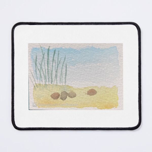 Item preview, Beach watercolor on paper designed and sold by Pitcholine16.
