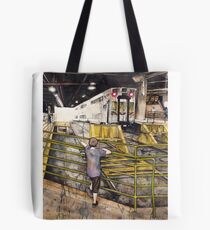 The End of the Line Tote Bag