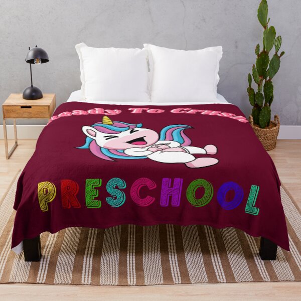 Item preview, Ready To Crush Preschool With A Cute Giggling Unicorn designed and sold by Olhado.