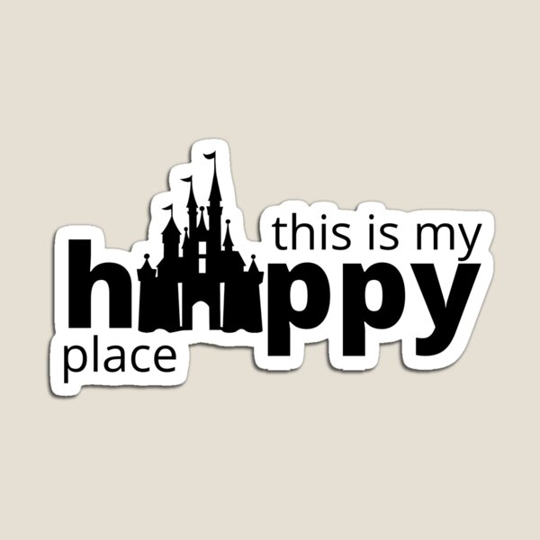 Item preview, This is My Happy Place Magic Kingdom designed and sold by evolushen.