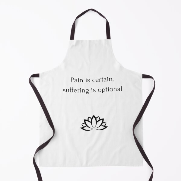 Item preview, Buddhist Quote: Pain is certain,  suffering is optional designed and sold by Inspirationmotivation.