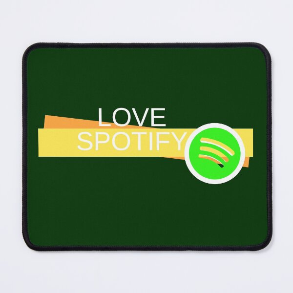 Item preview, LOVE SPOTIFY GREEN YELLOW designed and sold by OMdesign10.