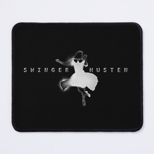 Item preview, SWINGERHUSTEN // Fun design for swingers and dance enthusiasts // word game designed and sold by ONLY-E-DE.