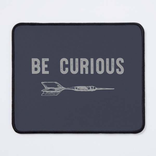 Item preview, be curious designed and sold by Salt & Keep.