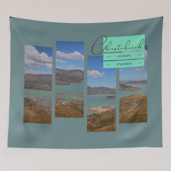 Item preview, Christchurch Akaroa Photo Design designed and sold by kiwishirts.