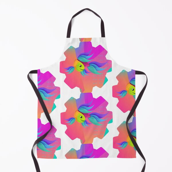 Item preview, Artistic color fish pattern designed and sold by SKMAXX.