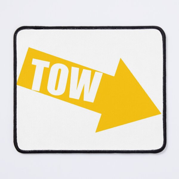 Item preview, Yellow Tow Hook Sticker Racing Track Day JDM Style designed and sold by Road To Track.