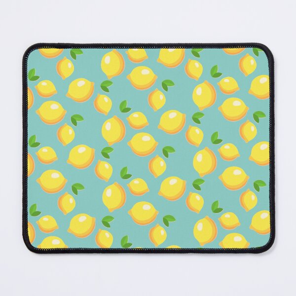 Item preview, Fresh Lemon Pattern Poster – Yellow Citrus Fruit Art designed and sold by Road To Track.