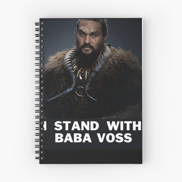 Item preview, SEE-" I STAND WITH BABA VOSS"-JASON MOMOA  BRANDED T-SHIRTS , STICKERS AND POSTERS designed and sold by Designerstown.