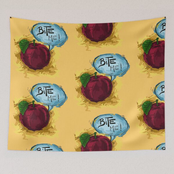 Item preview, Talkative Apple - Bite me designed and sold by broke-n-artist.