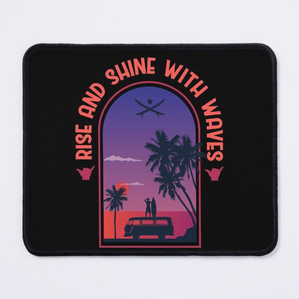 Item preview, rise and shine with waves designed and sold by JaMatt1983.