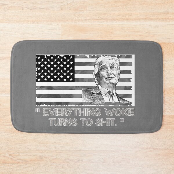 Item preview, Funny Trump "Everything Woke Turns to Shit." DJT designed and sold by SarahMohanad.