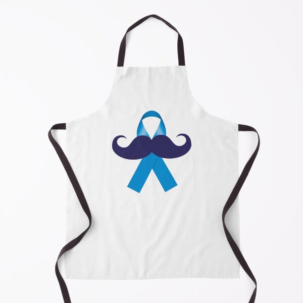 Item preview, November blue, against prostate cancer, blue ribbon with a mustache. Ideal for educational materials and information designed and sold by LucianoCosmo.