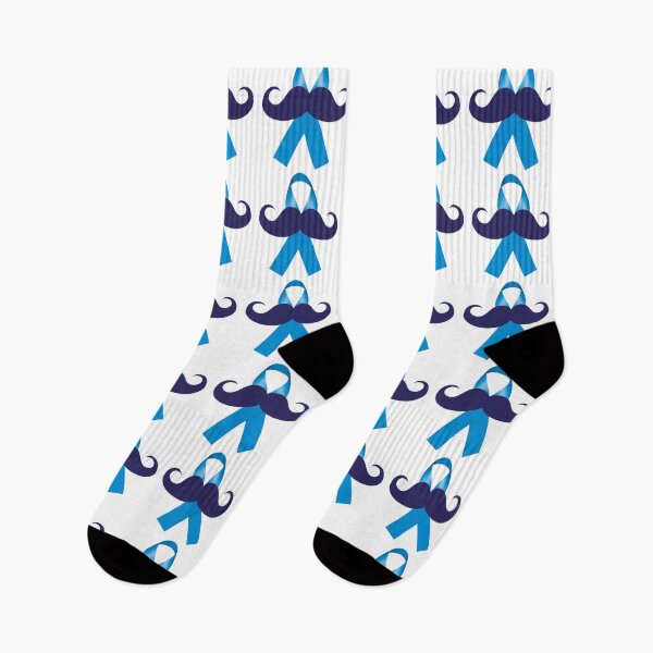 Item preview, November blue, against prostate cancer, blue ribbon with a mustache. Ideal for educational materials and information designed and sold by LucianoCosmo.