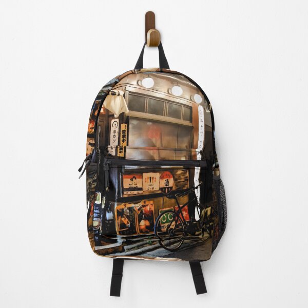 Item preview, Japanese restaurant at night, japanese urban landscape designed and sold by shodark.