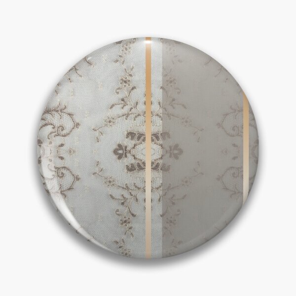 Artikelvorschau, Chic Beige Gold Minimal Geometric Floral Lace Pattern entworfen und verkauft von LaceySkies.