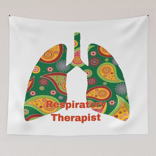 Item preview, Green Paisley Lungs Respiratory Therapist designed and sold by natnat7w.