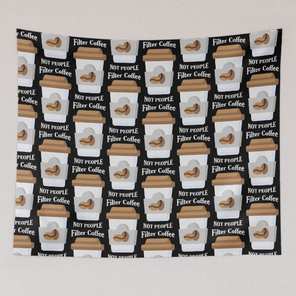 Item preview, Filter coffee not people  designed and sold by Black Maverik Estore.