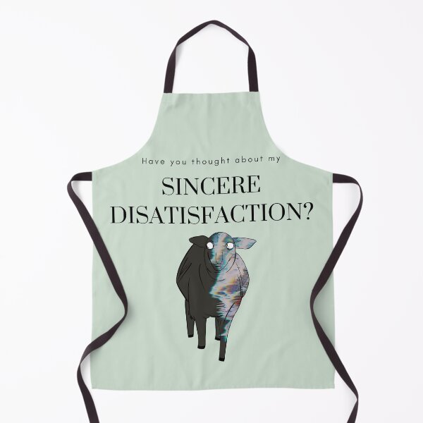 Item preview, Sincere Disatisfaction Surreal Funny Broken Translation designed and sold by raspberry-tea.