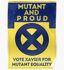 Mutant and proud campaign Poster