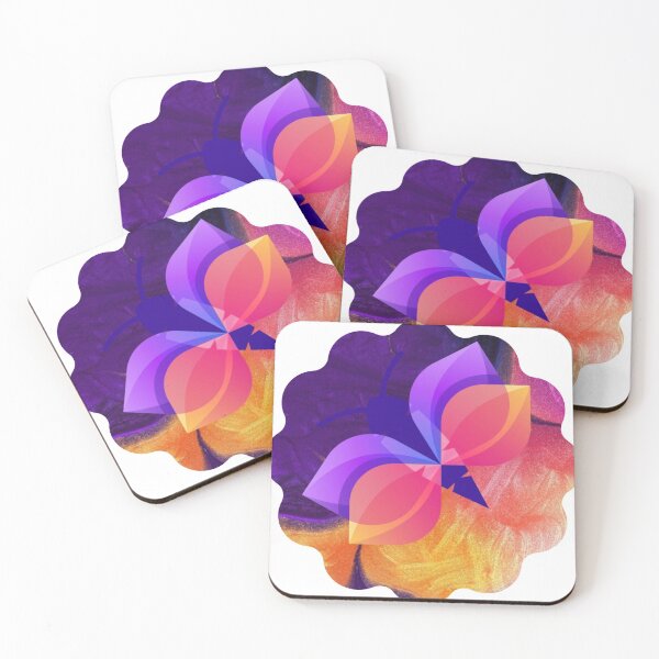 Item preview, Artistic color pastel butterfly  pattern  designed and sold by SKMAXX.