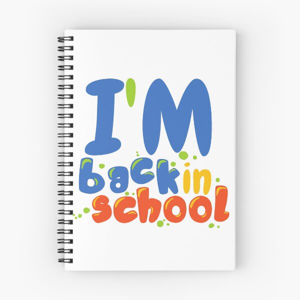 Item preview, I'm back in school designed and sold by InsaneCorner.