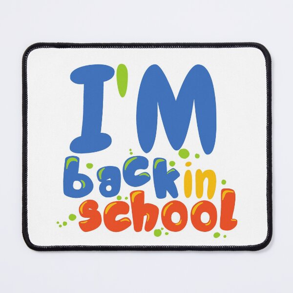 Item preview, I'm back in school designed and sold by InsaneCorner.