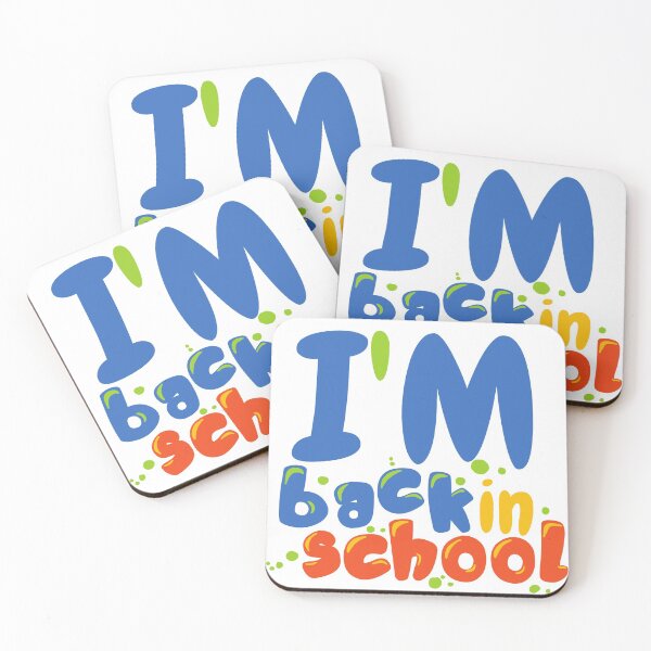 Item preview, I'm back in school designed and sold by InsaneCorner.