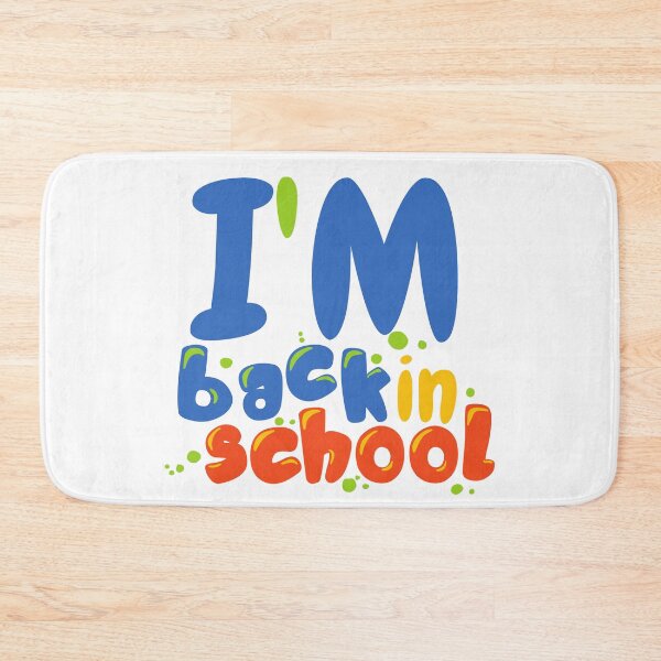 Item preview, I'm back in school designed and sold by InsaneCorner.