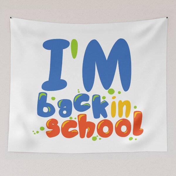 Item preview, I'm back in school designed and sold by InsaneCorner.
