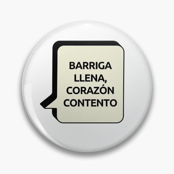 Item preview, Barriga llena, corazón contento designed and sold by Inspirationmotivation.