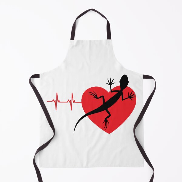Item preview, Red heart pulse lizard | gift for lizard lover | Lizard keeper designed and sold by OleeVO.