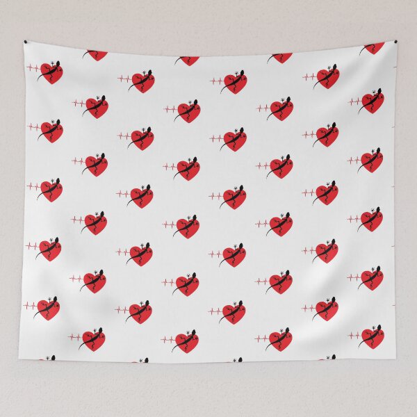 Item preview, Red heart pulse lizard | gift for lizard lover | Lizard keeper designed and sold by OleeVO.
